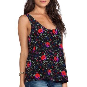 Joie 100% Silk Mixed Beckley Floral Tank